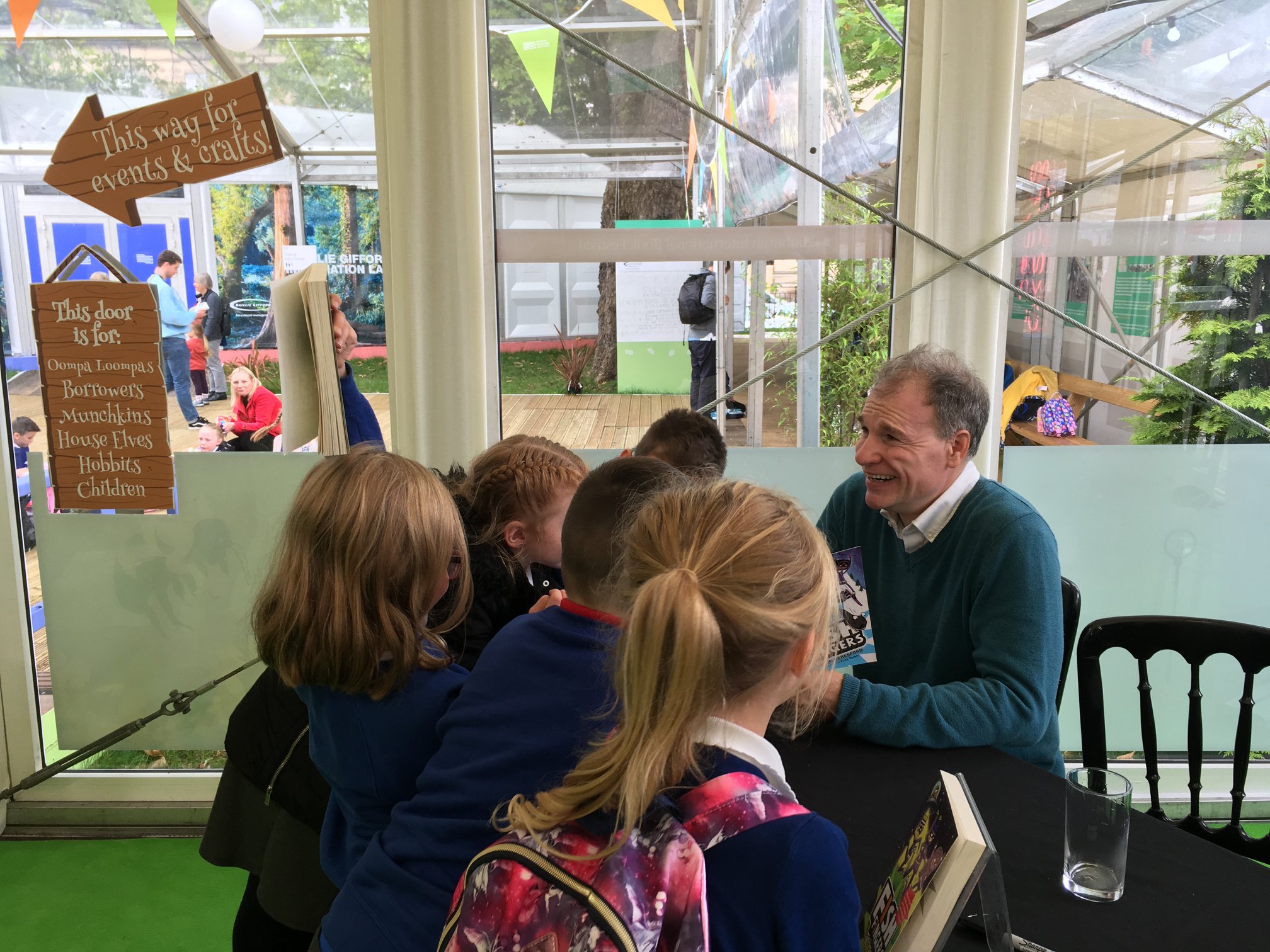 Jason at the Edinburgh Festival